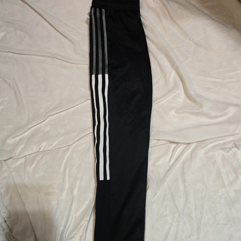 adidas Black and White Kids Sweatpants